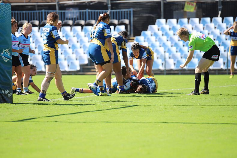 2021 Tarsha Gale Cup Rnd 7 SHARKS v EELS