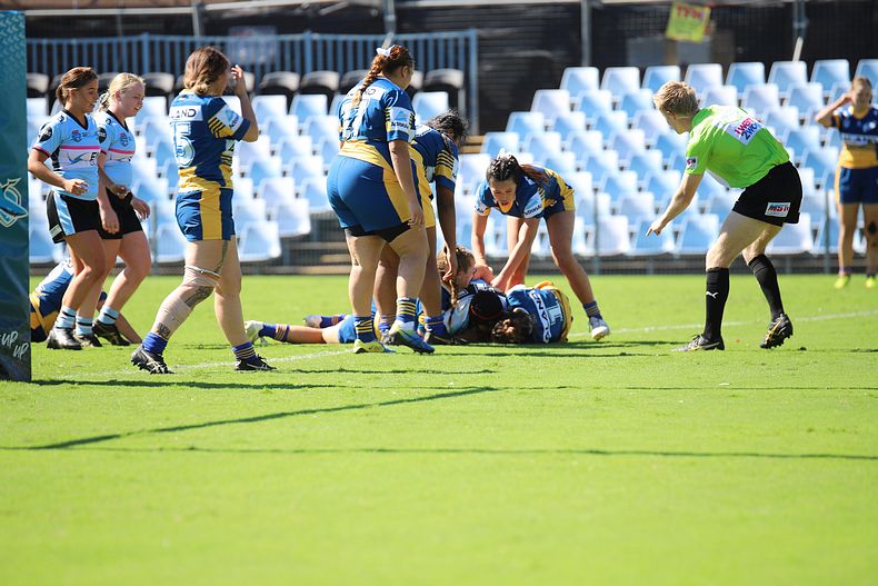 2021 Tarsha Gale Cup Rnd 7 SHARKS v EELS