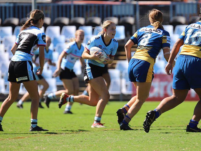 2021 Tarsha Gale Cup Rnd 7 SHARKS v EELS