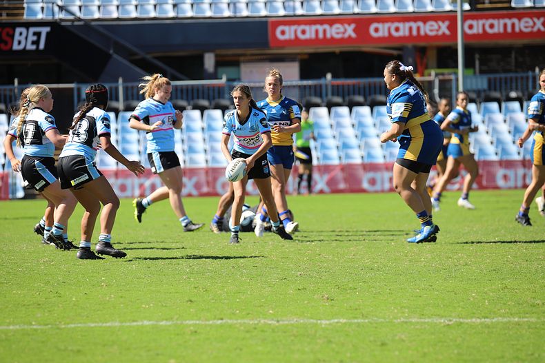 2021 Tarsha Gale Cup Rnd 7 SHARKS v EELS