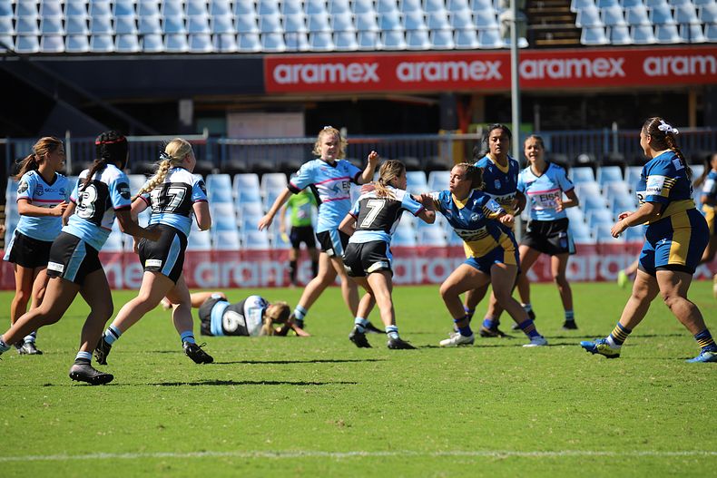 2021 Tarsha Gale Cup Rnd 7 SHARKS v EELS