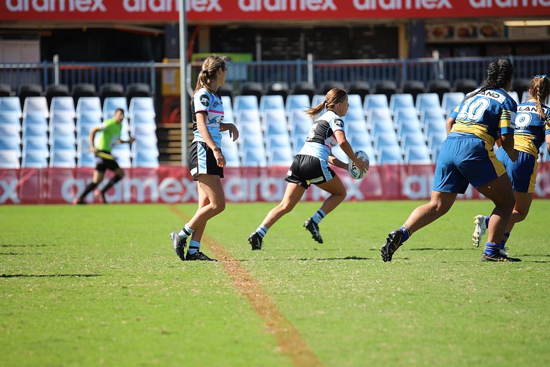 2021 Tarsha Gale Cup Rnd 7 SHARKS v EELS