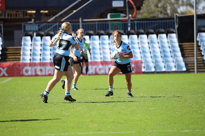 2021 Tarsha Gale Cup Rnd 7 SHARKS v EELS