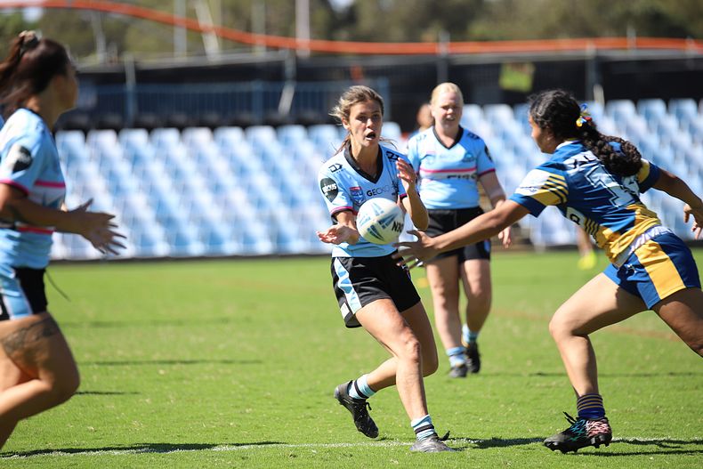 2021 Tarsha Gale Cup Rnd 7 SHARKS v EELS
