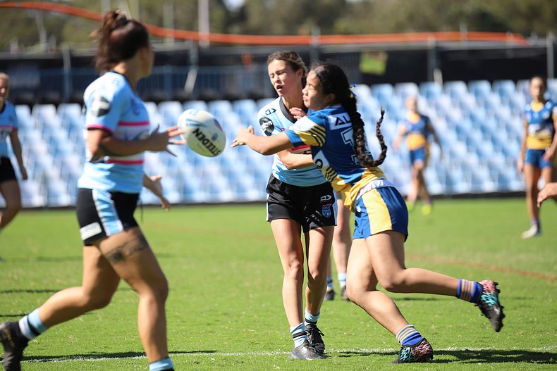2021 Tarsha Gale Cup Rnd 7 SHARKS v EELS