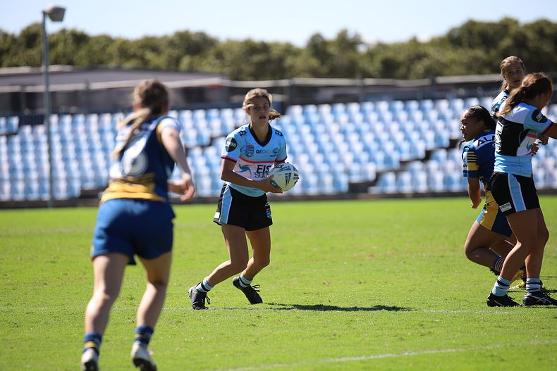 2021 Tarsha Gale Cup Rnd 7 SHARKS v EELS