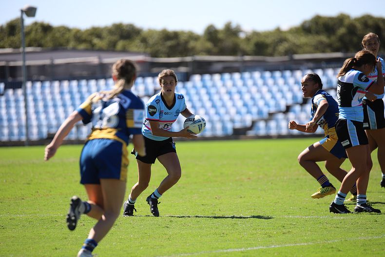 2021 Tarsha Gale Cup Rnd 7 SHARKS v EELS