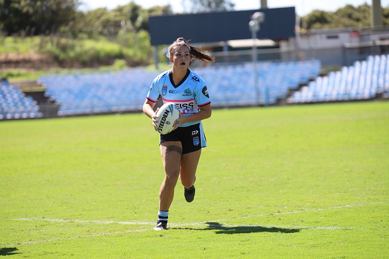 2021 Tarsha Gale Cup Rnd 7 SHARKS v EELS