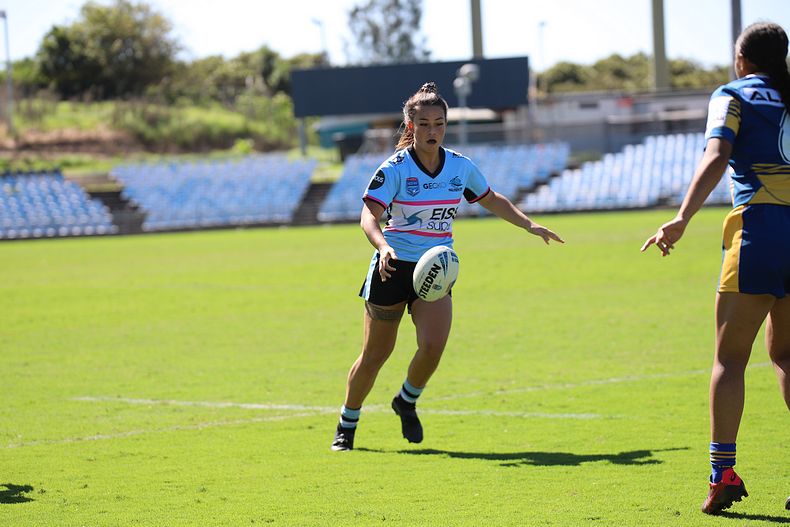 2021 Tarsha Gale Cup Rnd 7 SHARKS v EELS