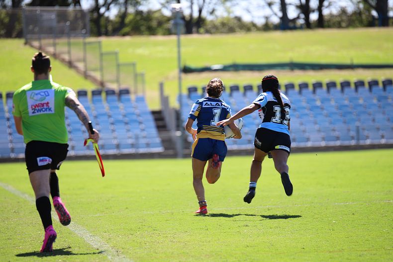 2021 Tarsha Gale Cup Rnd 7 SHARKS v EELS