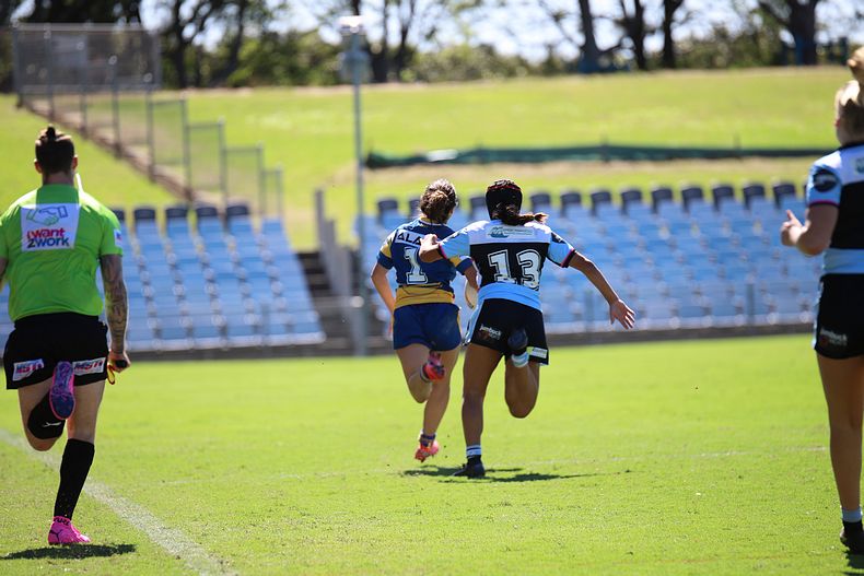 2021 Tarsha Gale Cup Rnd 7 SHARKS v EELS