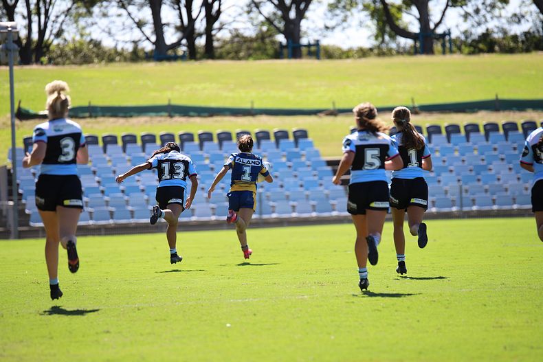 2021 Tarsha Gale Cup Rnd 7 SHARKS v EELS