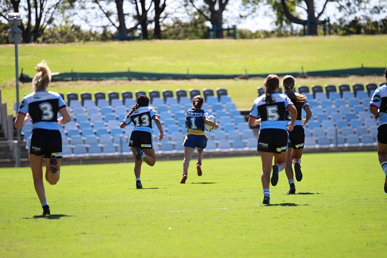 2021 Tarsha Gale Cup Rnd 7 SHARKS v EELS