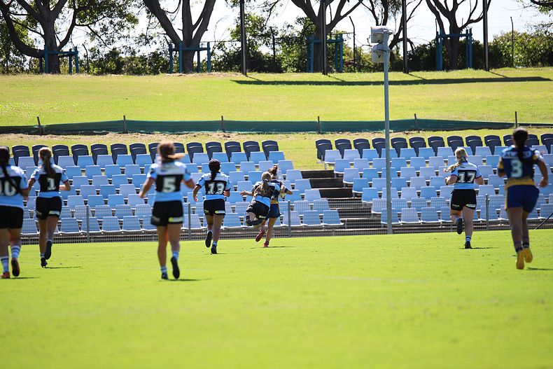 2021 Tarsha Gale Cup Rnd 7 SHARKS v EELS