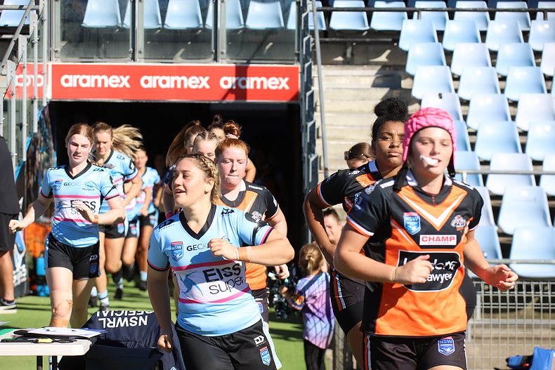 2021 Tarsha Gale Cup Rnd 8 Sharks v WestsTigers