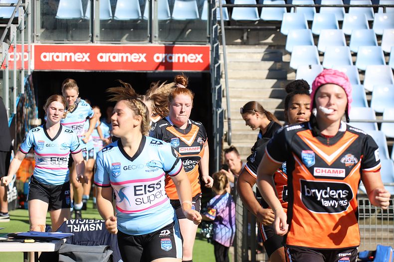 2021 Tarsha Gale Cup Rnd 8 Sharks v WestsTigers