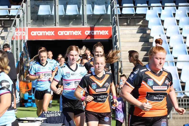 2021 Tarsha Gale Cup Rnd 8 Sharks v WestsTigers