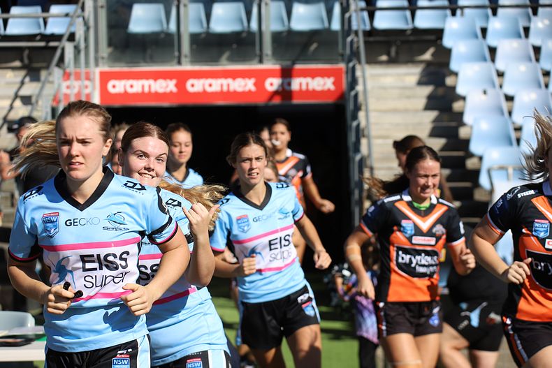2021 Tarsha Gale Cup Rnd 8 Sharks v WestsTigers