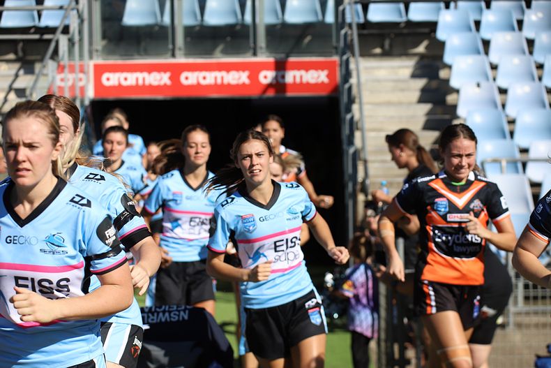 2021 Tarsha Gale Cup Rnd 8 Sharks v WestsTigers
