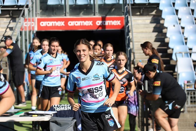 2021 Tarsha Gale Cup Rnd 8 Sharks v WestsTigers