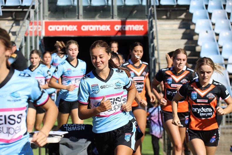 2021 Tarsha Gale Cup Rnd 8 Sharks v WestsTigers