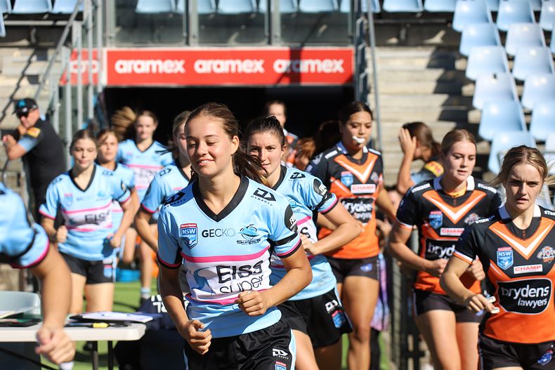2021 Tarsha Gale Cup Rnd 8 Sharks v WestsTigers