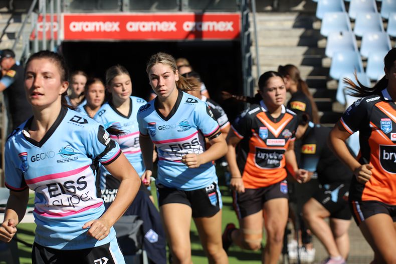 2021 Tarsha Gale Cup Rnd 8 Sharks v WestsTigers