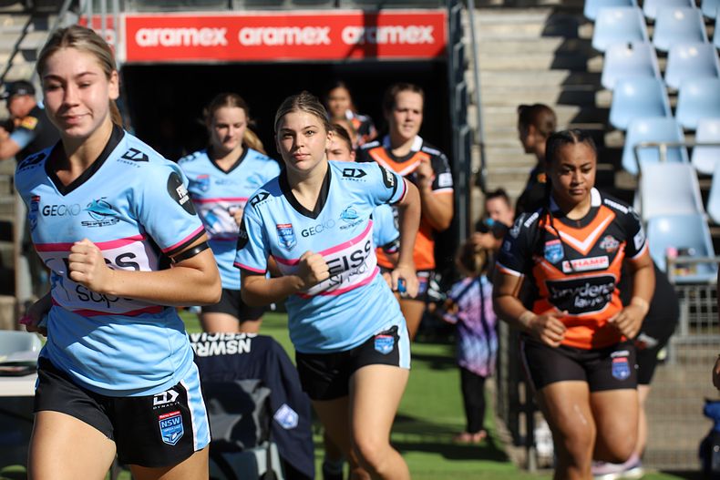 2021 Tarsha Gale Cup Rnd 8 Sharks v WestsTigers
