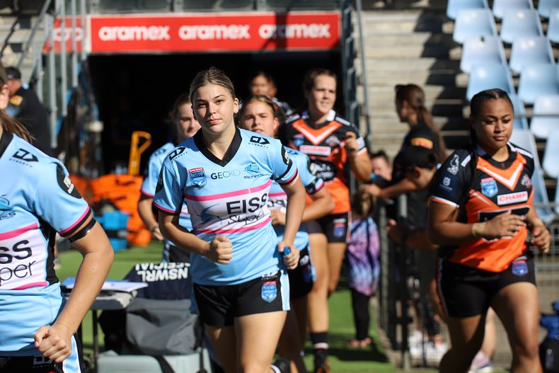 2021 Tarsha Gale Cup Rnd 8 Sharks v WestsTigers