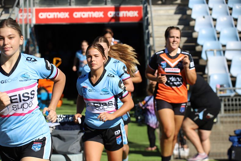 2021 Tarsha Gale Cup Rnd 8 Sharks v WestsTigers