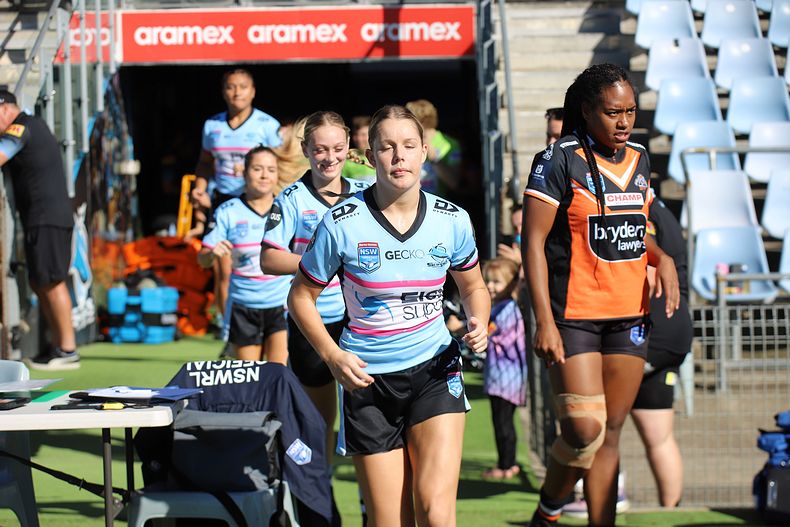 2021 Tarsha Gale Cup Rnd 8 Sharks v WestsTigers