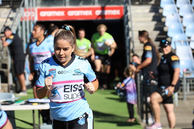2021 Tarsha Gale Cup Rnd 8 Sharks v WestsTigers