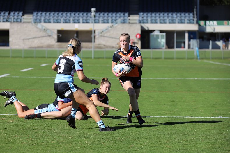 2021 Tarsha Gale Cup Rnd 8 Sharks v WestsTigers