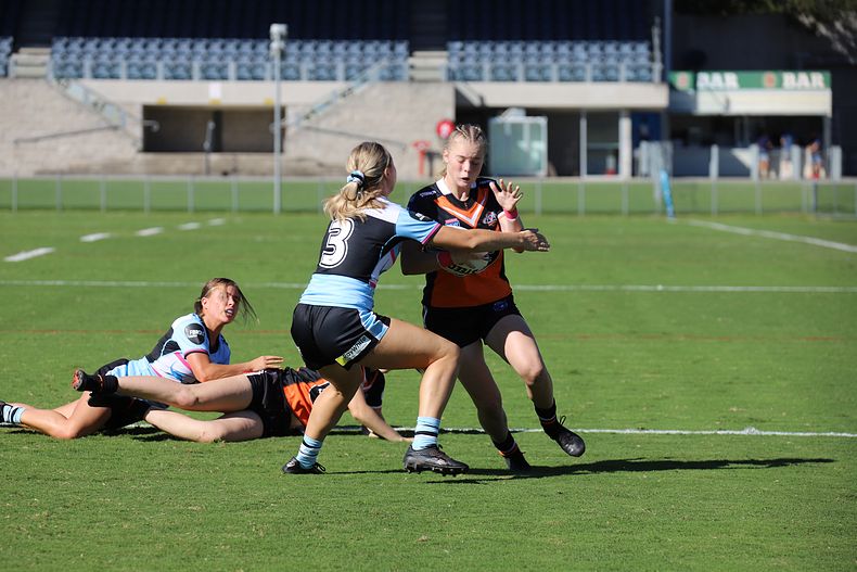 2021 Tarsha Gale Cup Rnd 8 Sharks v WestsTigers