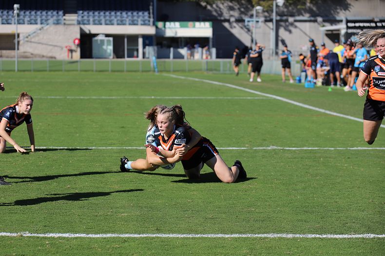 2021 Tarsha Gale Cup Rnd 8 Sharks v WestsTigers
