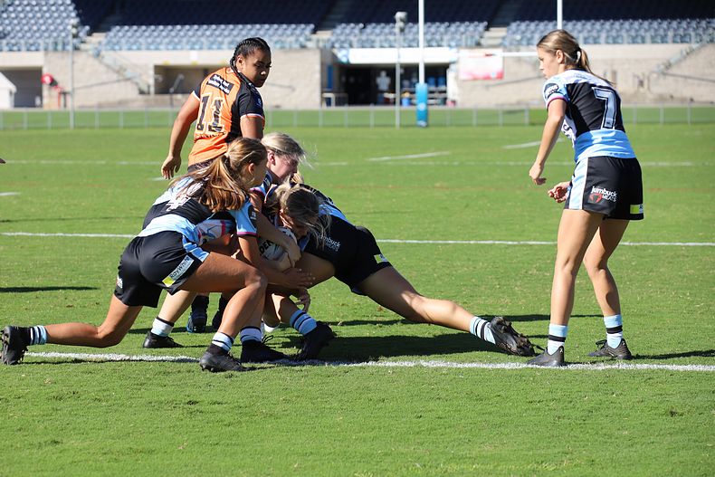 2021 Tarsha Gale Cup Rnd 8 Sharks v WestsTigers