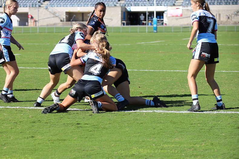 2021 Tarsha Gale Cup Rnd 8 Sharks v WestsTigers