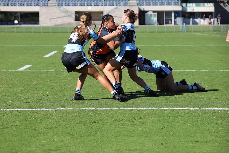 2021 Tarsha Gale Cup Rnd 8 Sharks v WestsTigers
