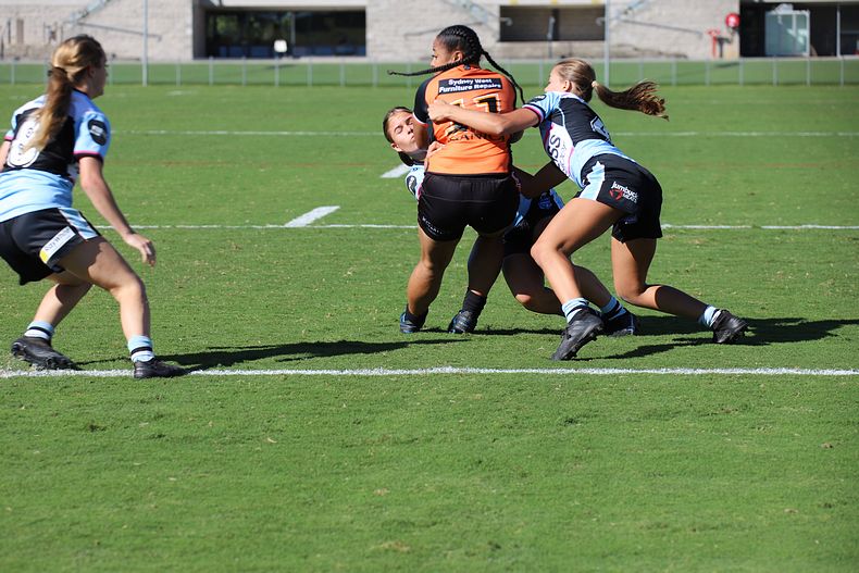 2021 Tarsha Gale Cup Rnd 8 Sharks v WestsTigers