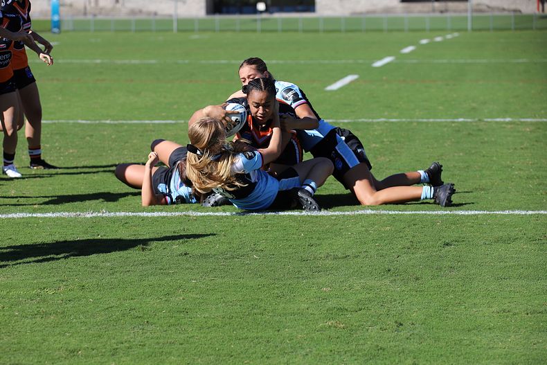 2021 Tarsha Gale Cup Rnd 8 Sharks v WestsTigers