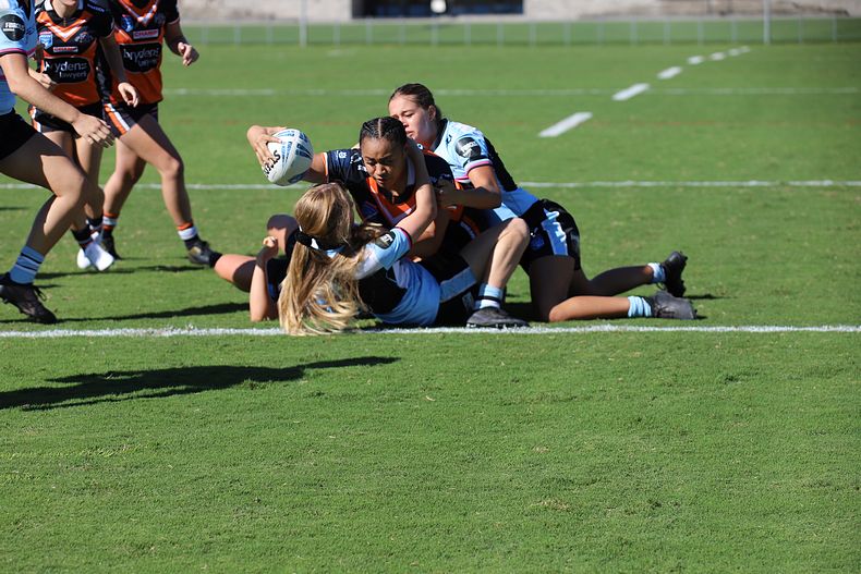 2021 Tarsha Gale Cup Rnd 8 Sharks v WestsTigers