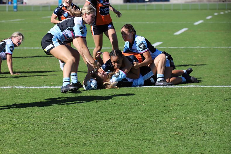 2021 Tarsha Gale Cup Rnd 8 Sharks v WestsTigers