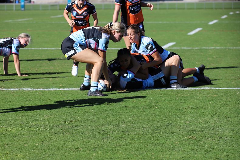 2021 Tarsha Gale Cup Rnd 8 Sharks v WestsTigers