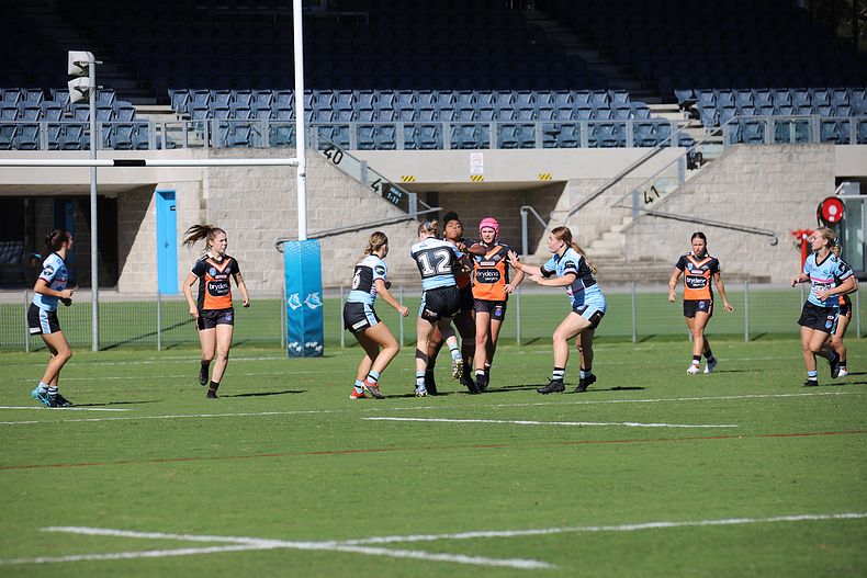 2021 Tarsha Gale Cup Rnd 8 Sharks v WestsTigers