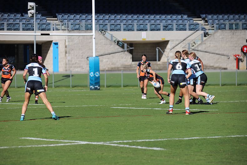 2021 Tarsha Gale Cup Rnd 8 Sharks v WestsTigers