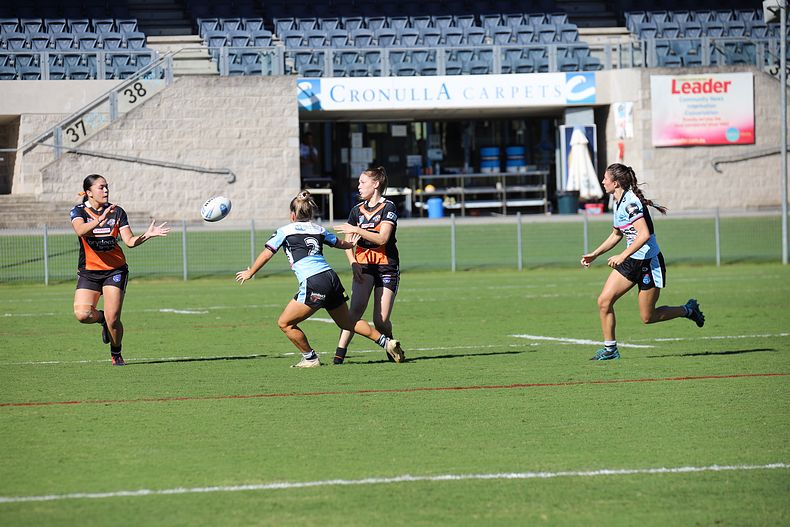 2021 Tarsha Gale Cup Rnd 8 Sharks v WestsTigers