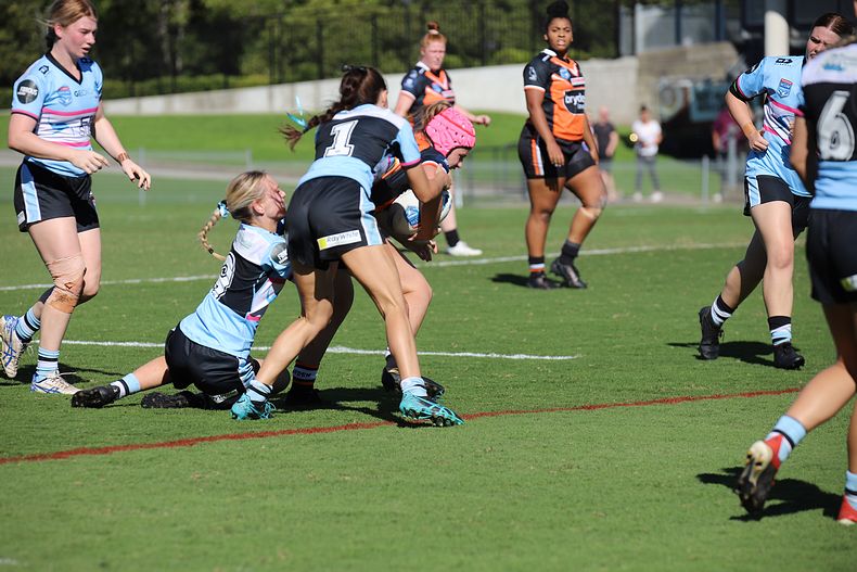 2021 Tarsha Gale Cup Rnd 8 Sharks v WestsTigers