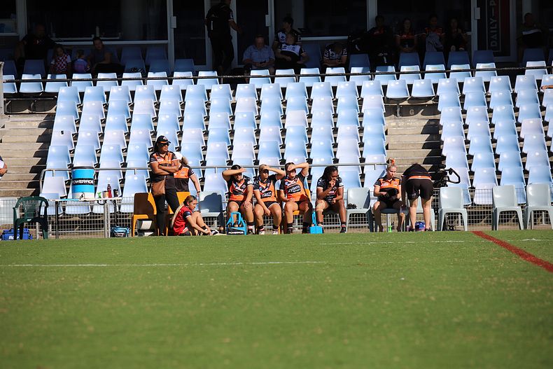 2021 Tarsha Gale Cup Rnd 8 Sharks v WestsTigers