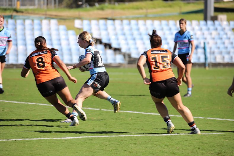 2021 Tarsha Gale Cup Rnd 8 Sharks v WestsTigers