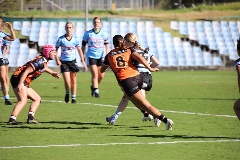 2021 Tarsha Gale Cup Rnd 8 Sharks v WestsTigers
